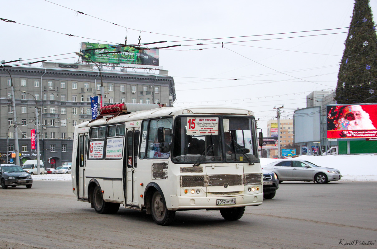 Новосибирская область, ПАЗ-32054 № Е 032 НУ 154