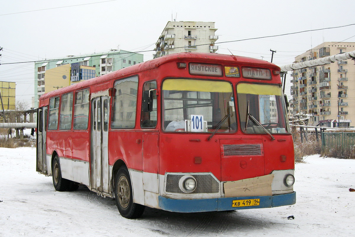 Саха (Якутия), ЛиАЗ-677М (ТоАЗ) № КВ 419 14