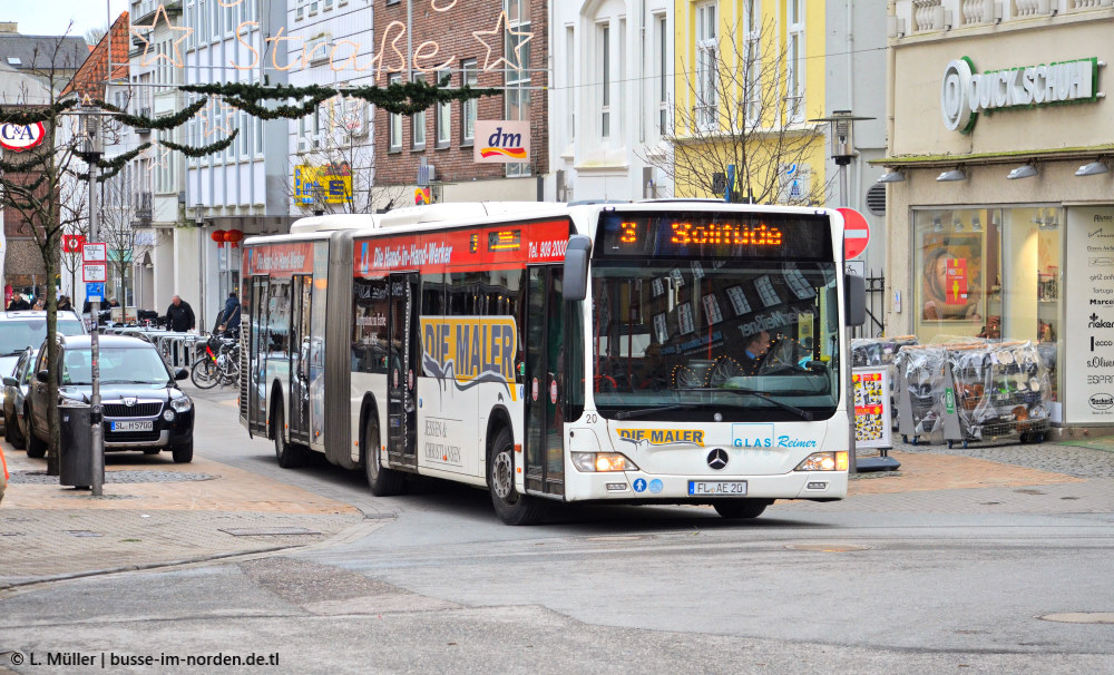 Шлезвиг-Гольштейн, Mercedes-Benz O530G Citaro facelift G № 20