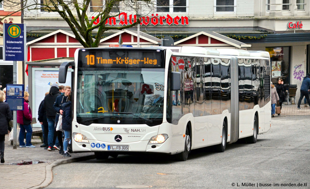 Шлезвиг-Гольштейн, Mercedes-Benz Citaro C2 G № 305