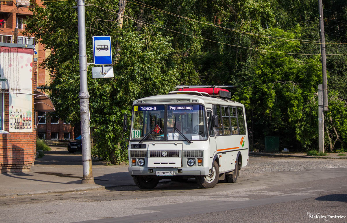 Томская область, ПАЗ-32054 № Е 028 ТТ 70