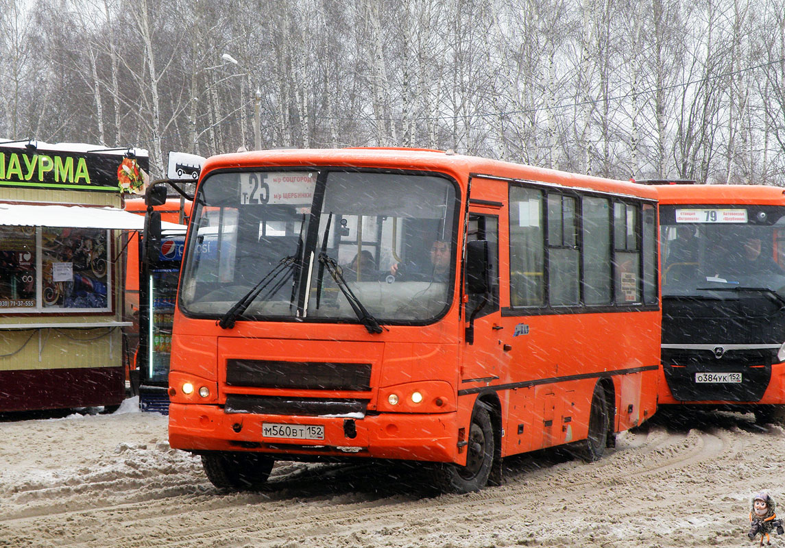 Нижегородская область, ПАЗ-320402-05 № М 560 ВТ 152