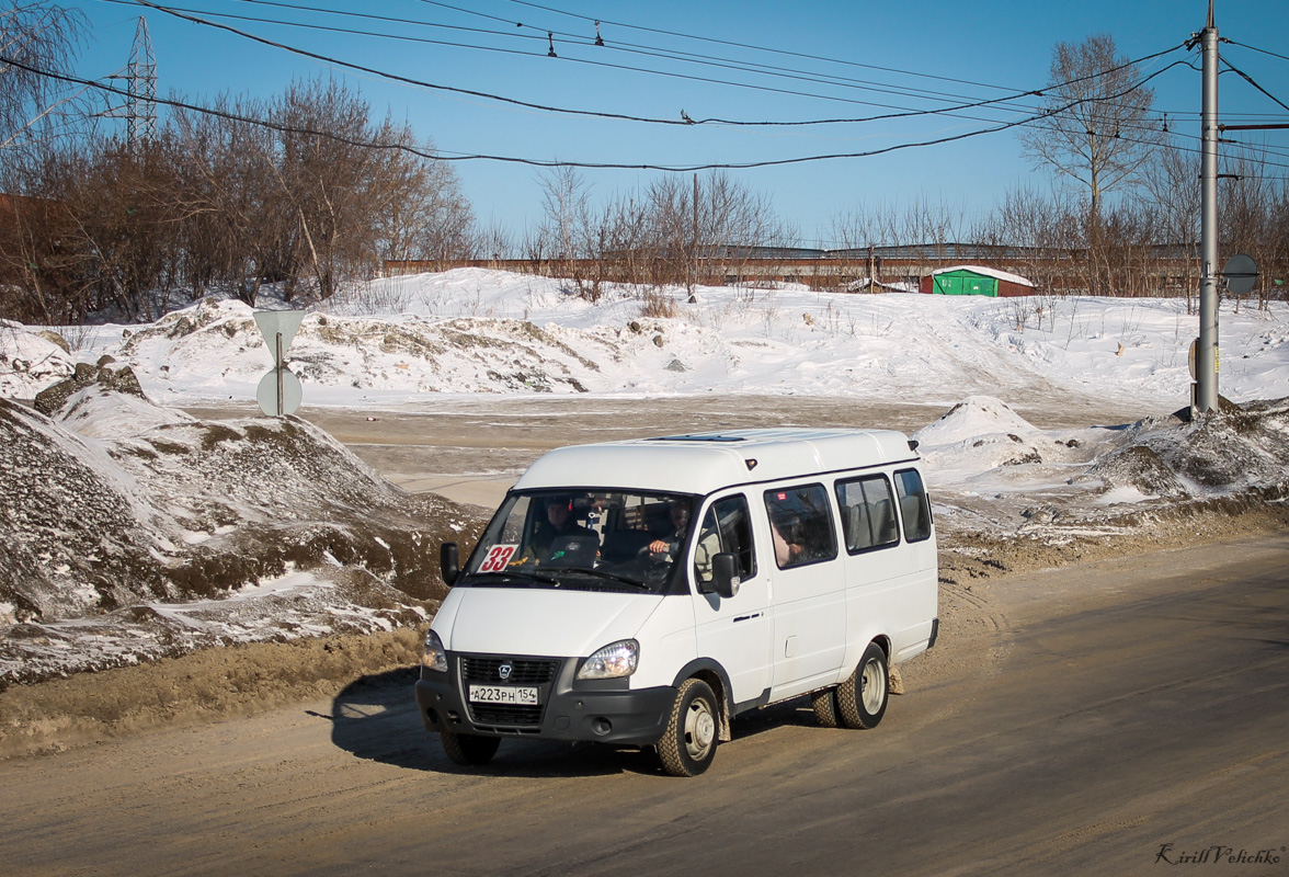 Новосибирская область, ГАЗ-322132 (XTH, X96) № А 223 РН 154