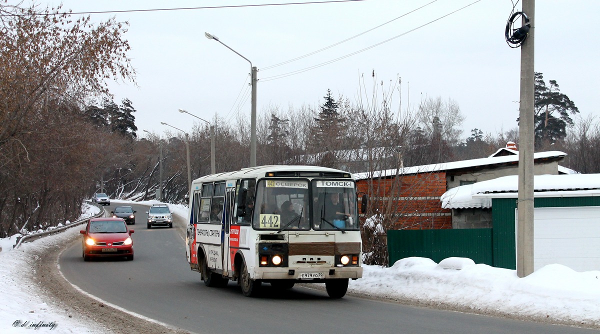 Томская область, ПАЗ-32054 № Е 979 УО 70