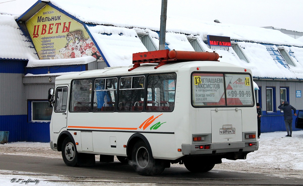 Томская область, ПАЗ-32054 № К 689 ЕМ 70