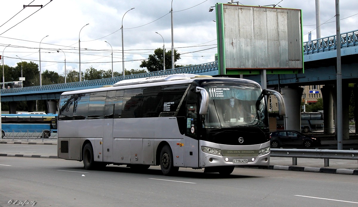 Новосибирская область, Golden Dragon XML6127JR Snow Leopard № С 719 СМ 154