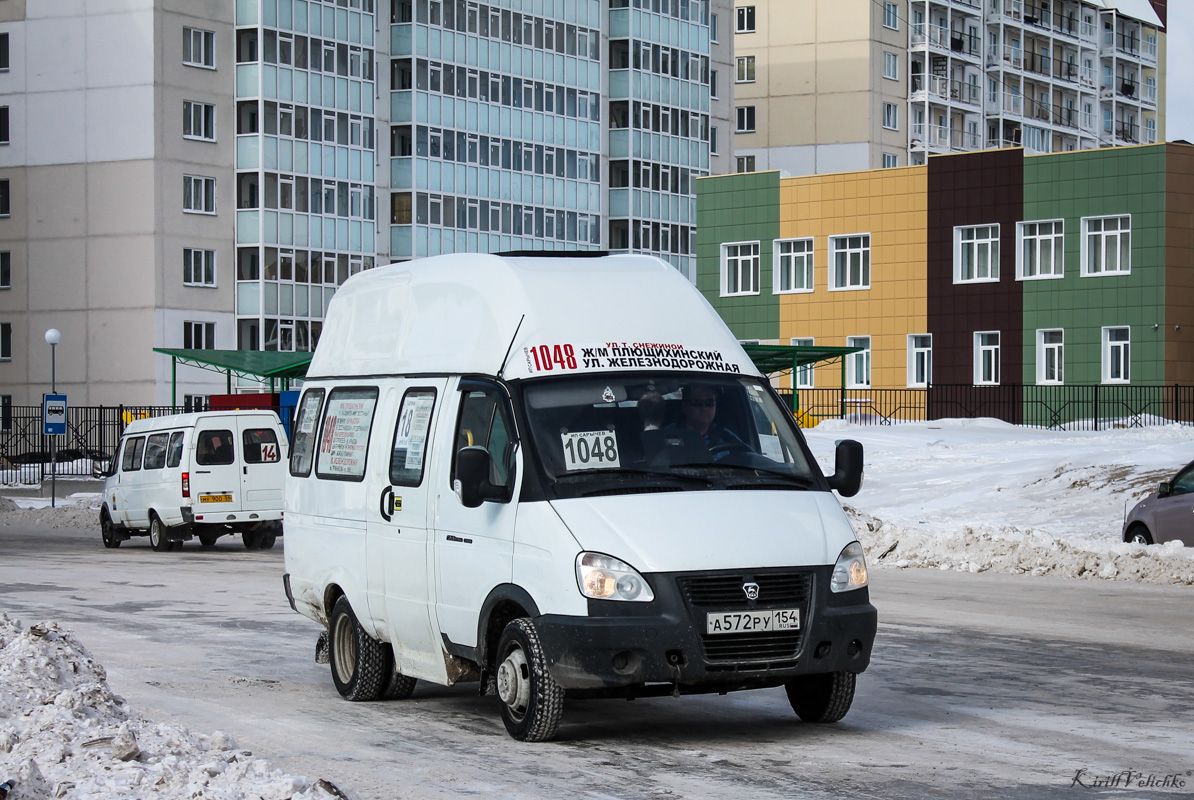 Novosibirsk region, Luidor-225000 (GAZ-322133) № А 572 РУ 154
