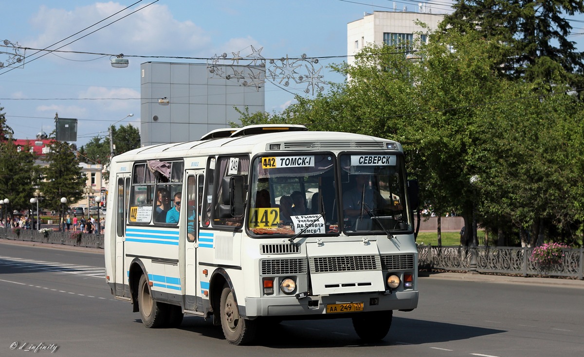 Томская область, ПАЗ-32054 № АА 249 70