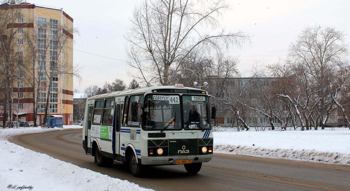 Томская область, ПАЗ-32054 № ВС 804 70