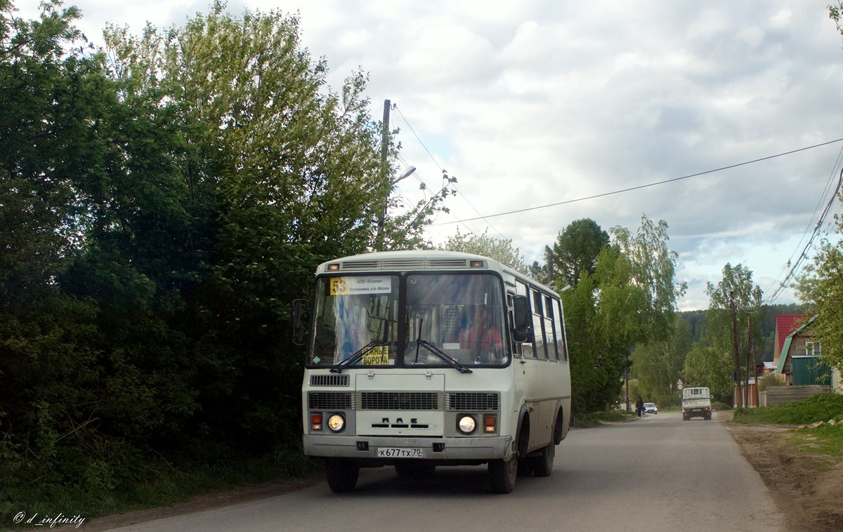 Томская область, ПАЗ-32054 № К 677 ТХ 70