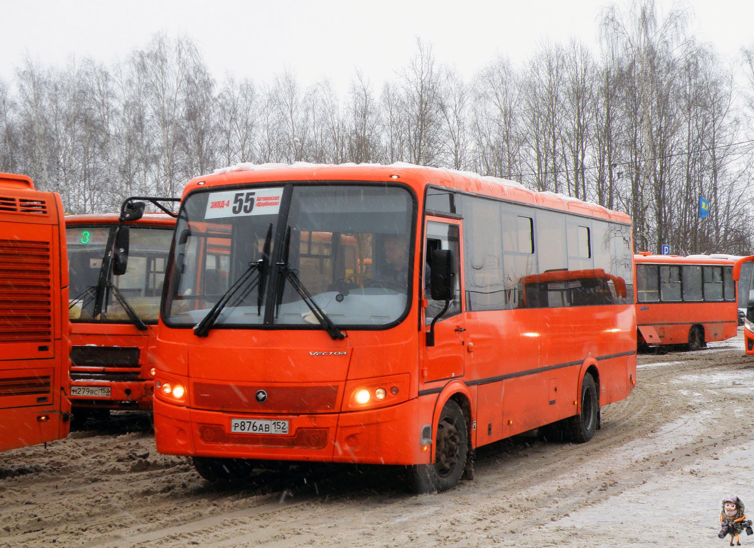 Nizhegorodskaya region, PAZ-320414-04 "Vektor" č. Р 876 АВ 152