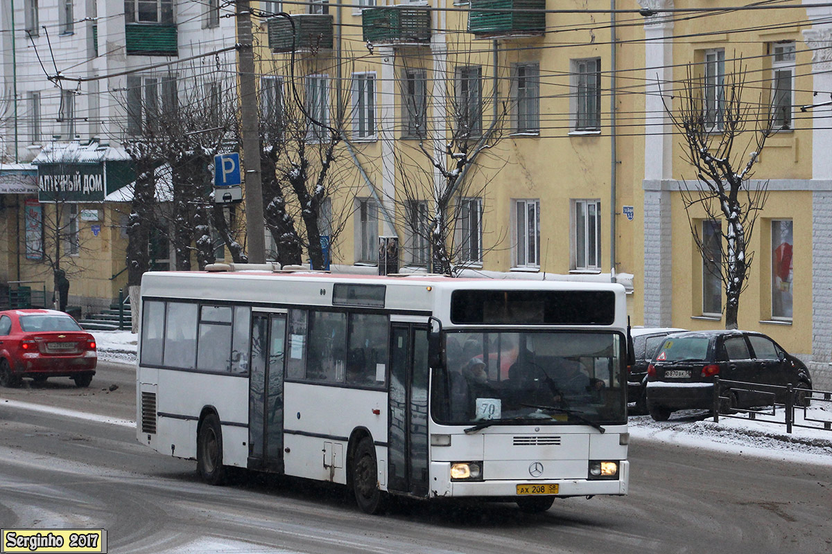 Пензенская область, Mercedes-Benz O405N № АХ 208 58