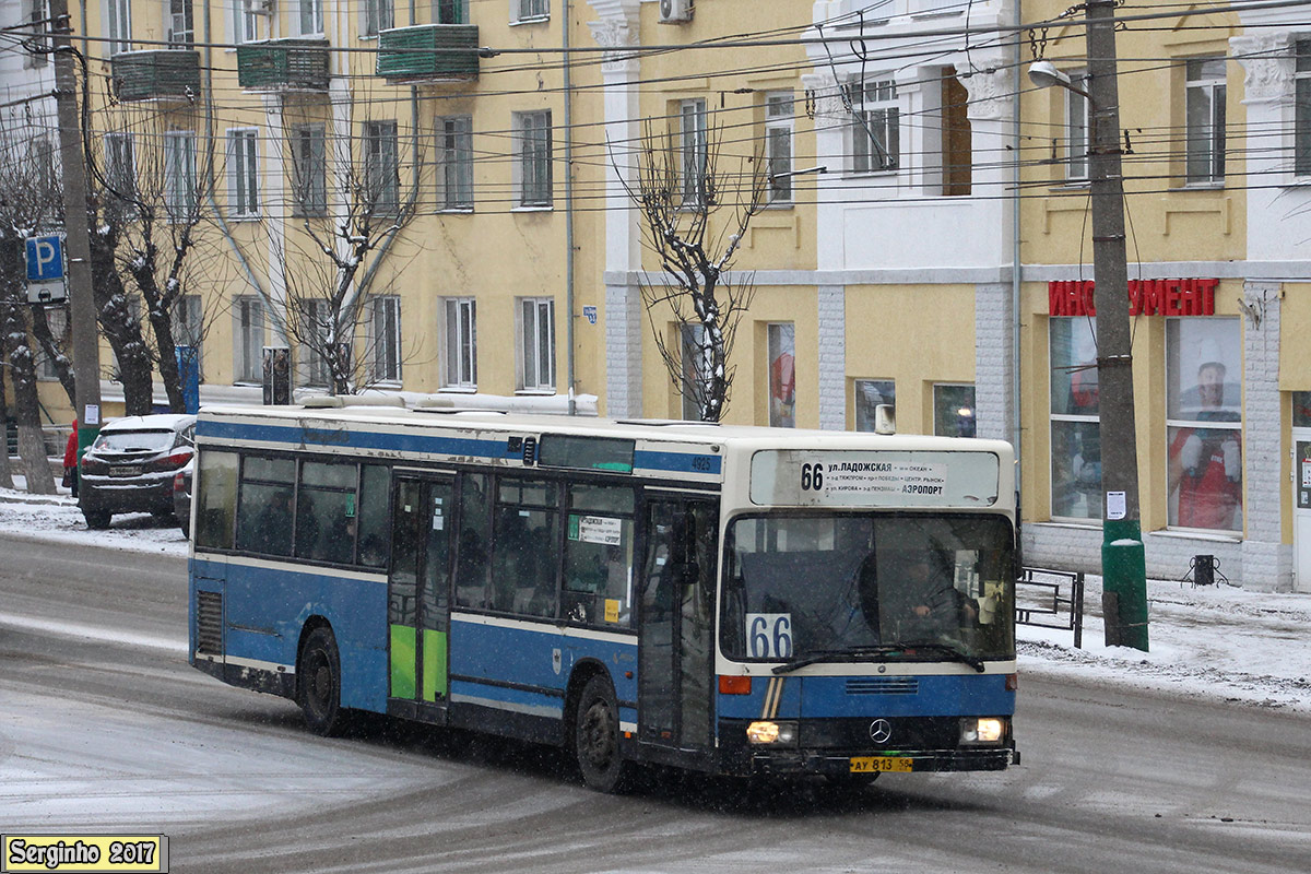 Пензенская область, Mercedes-Benz O405N № АУ 813 58