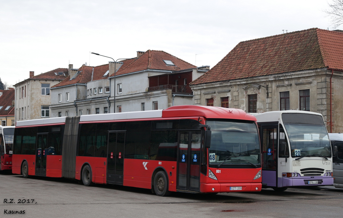 Литва, Van Hool New AG300 № 801