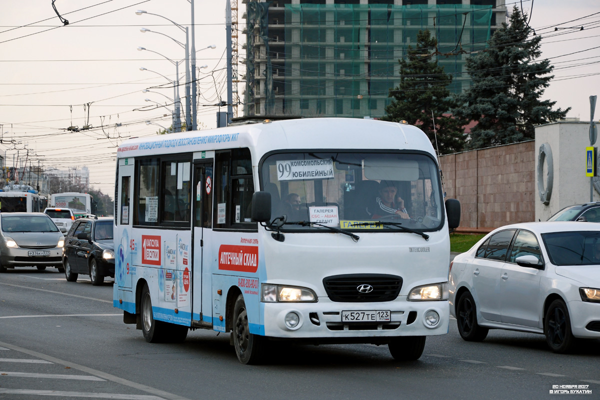 Краснодарский край, Hyundai County LWB C09 (ТагАЗ) № К 527 ТЕ 123