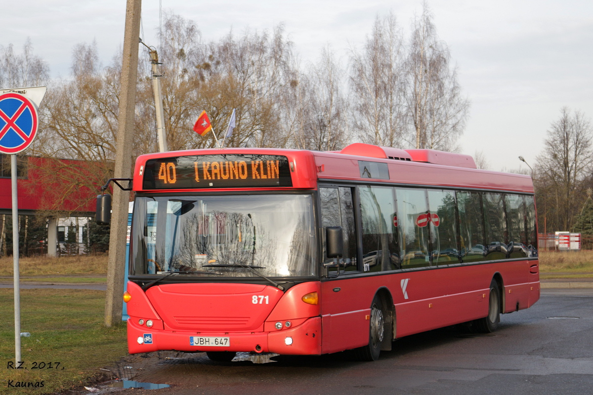 Lithuania, Scania OmniCity II # 871