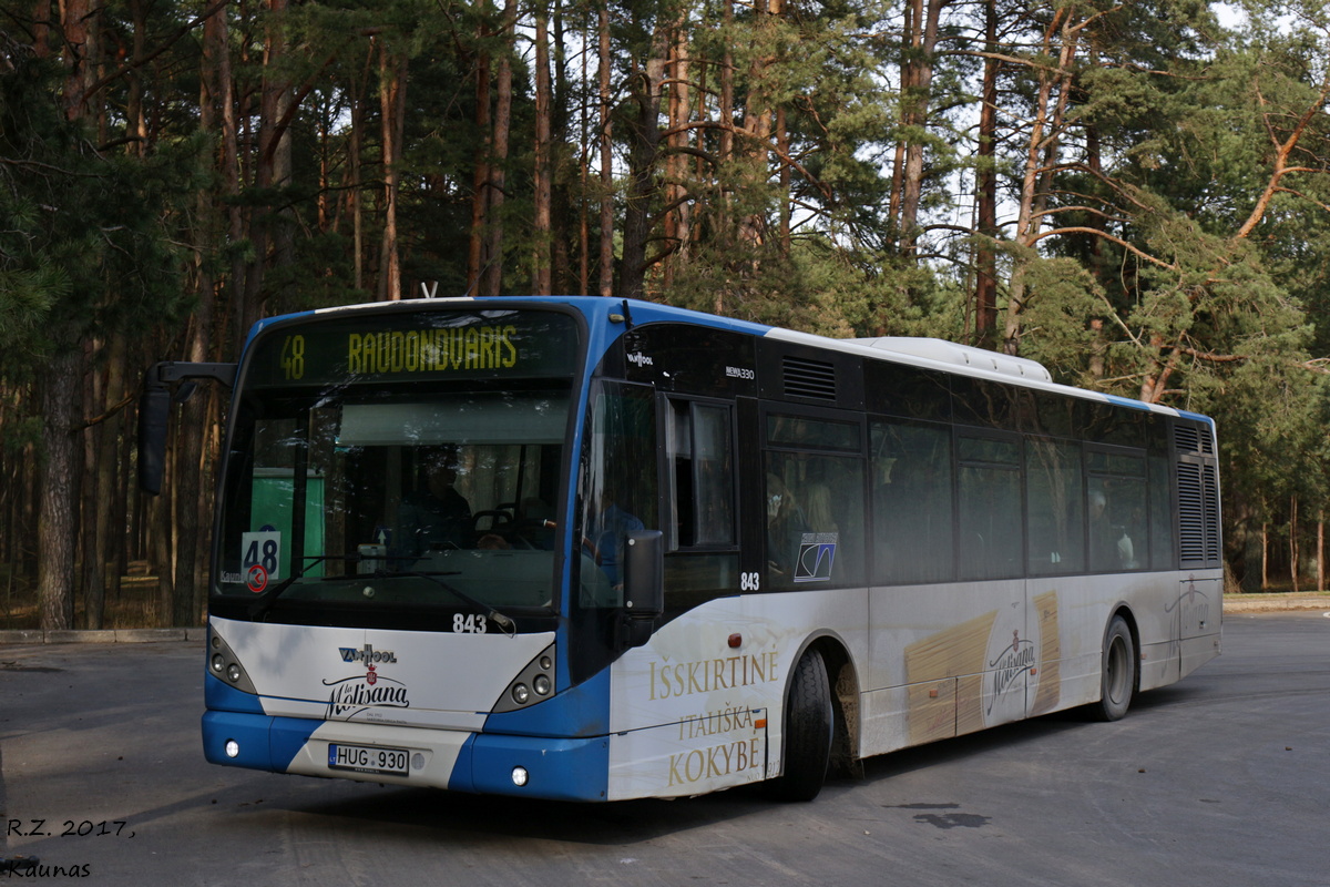 Литва, Van Hool New A330 № 843