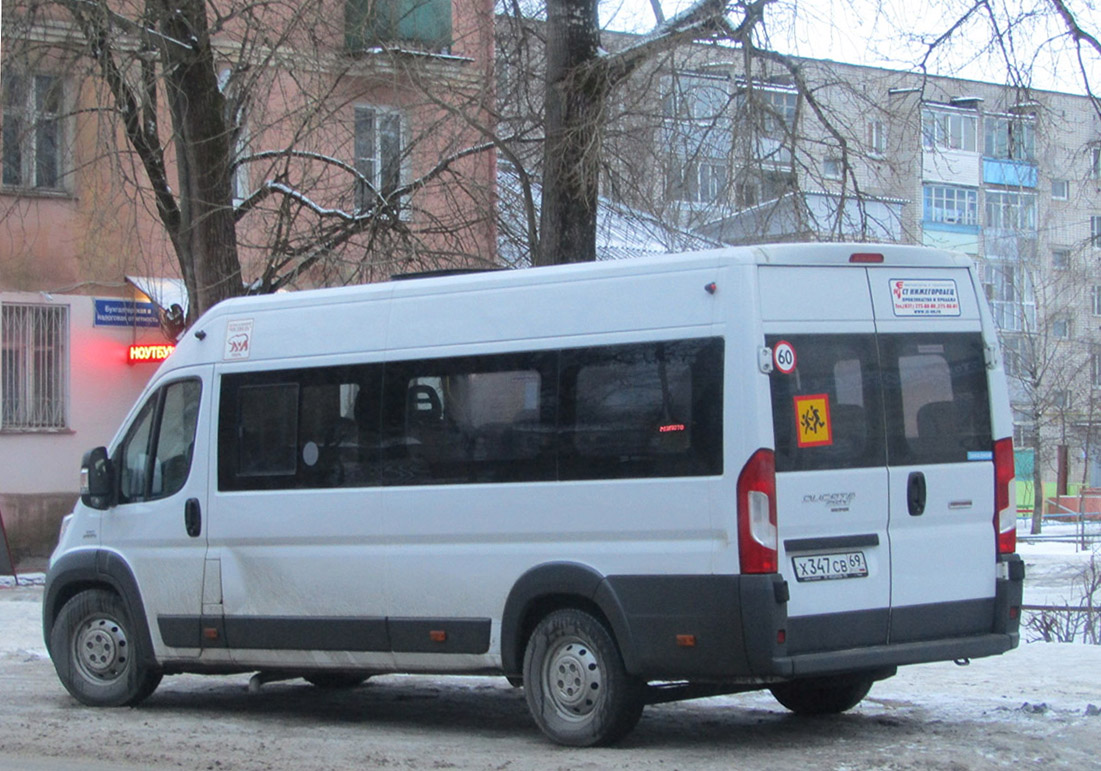 Тверская область, Нижегородец-FST613 (FIAT Ducato) № Х 347 СВ 69