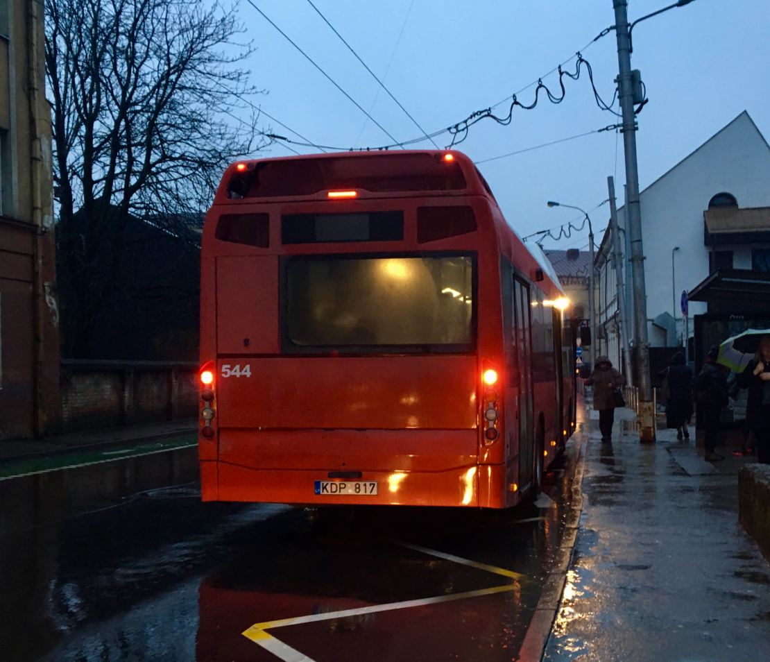 Литва, Volvo 7700 CNG № 544