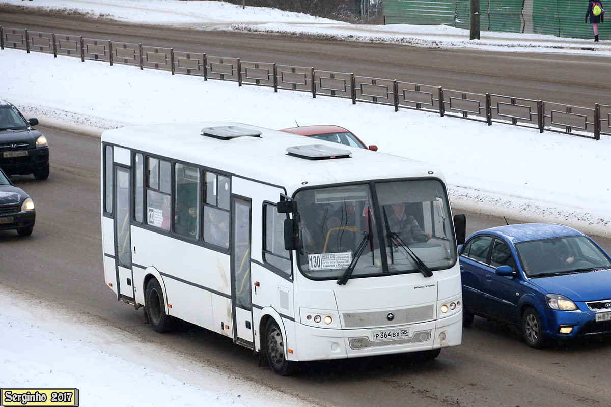 Пензенская область, ПАЗ-320412-04 "Вектор" № Р 364 ВХ 58