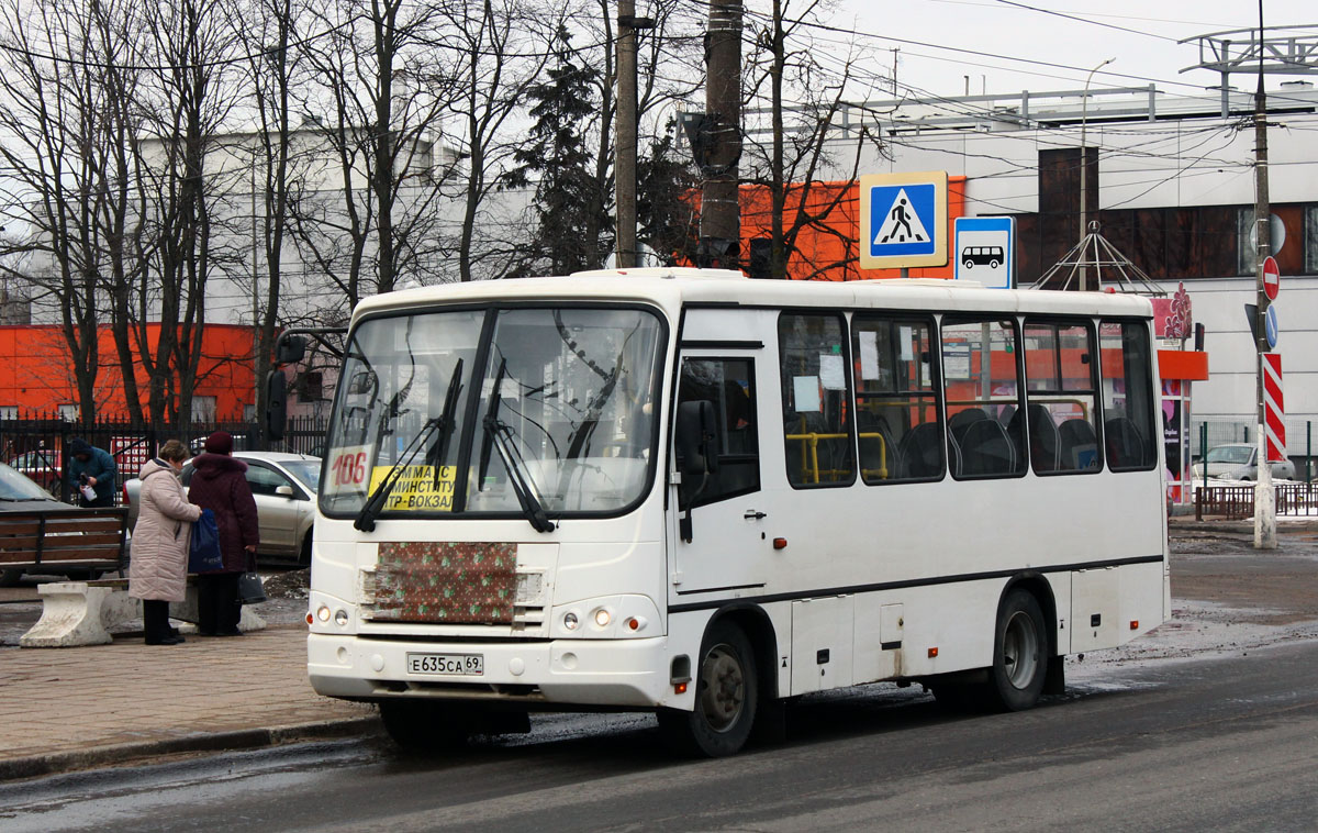 Тверская область, ПАЗ-320402-05 № Е 635 СА 69