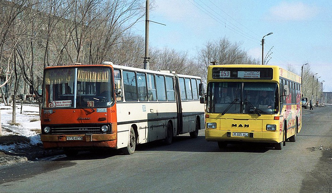 Карагандинская область, Ikarus 280.02 № 31903; Карагандинская область, MAN A60 SL232 № M 025 AL