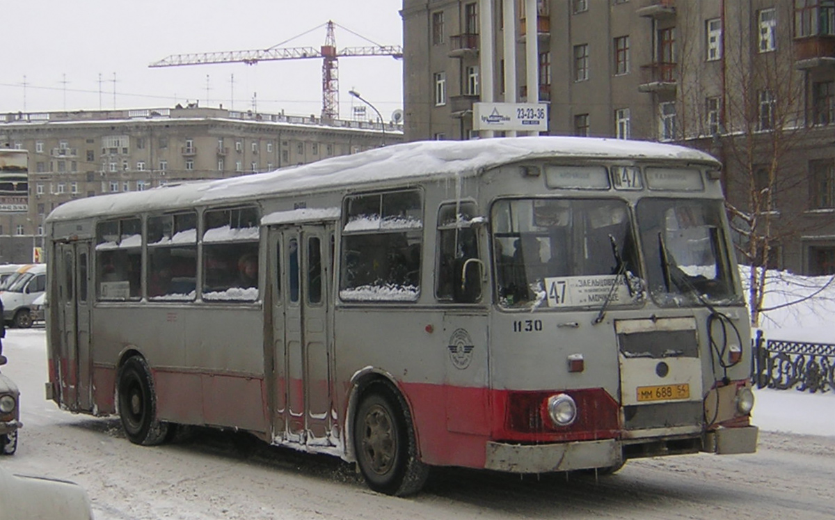Novosibirsk region, LiAZ-677M č. 1130