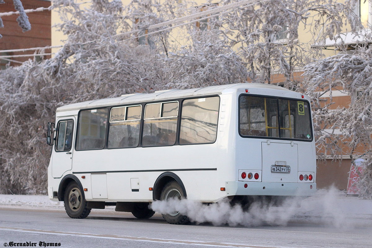 Саха (Якутия), ПАЗ-32054 № В 342 РУ 33