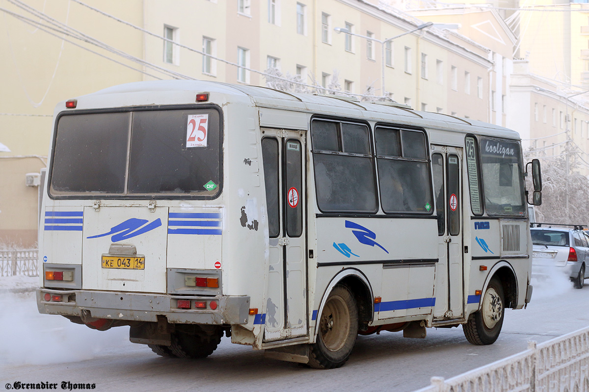 Саха (Якутия), ПАЗ-32054 № КЕ 043 14