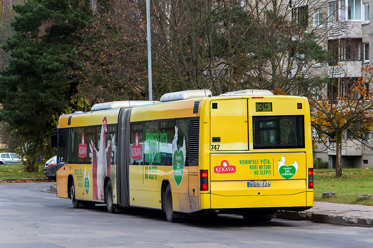 Литва, Volvo 7700A № 747