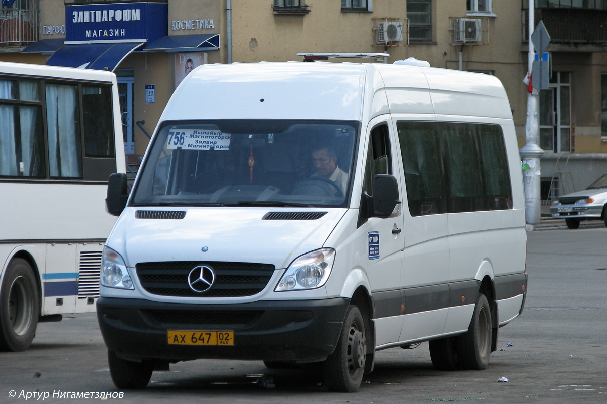 Башкортостан, 906.655 (Mercedes-Benz Sprinter 515CDI) № АХ 647 02