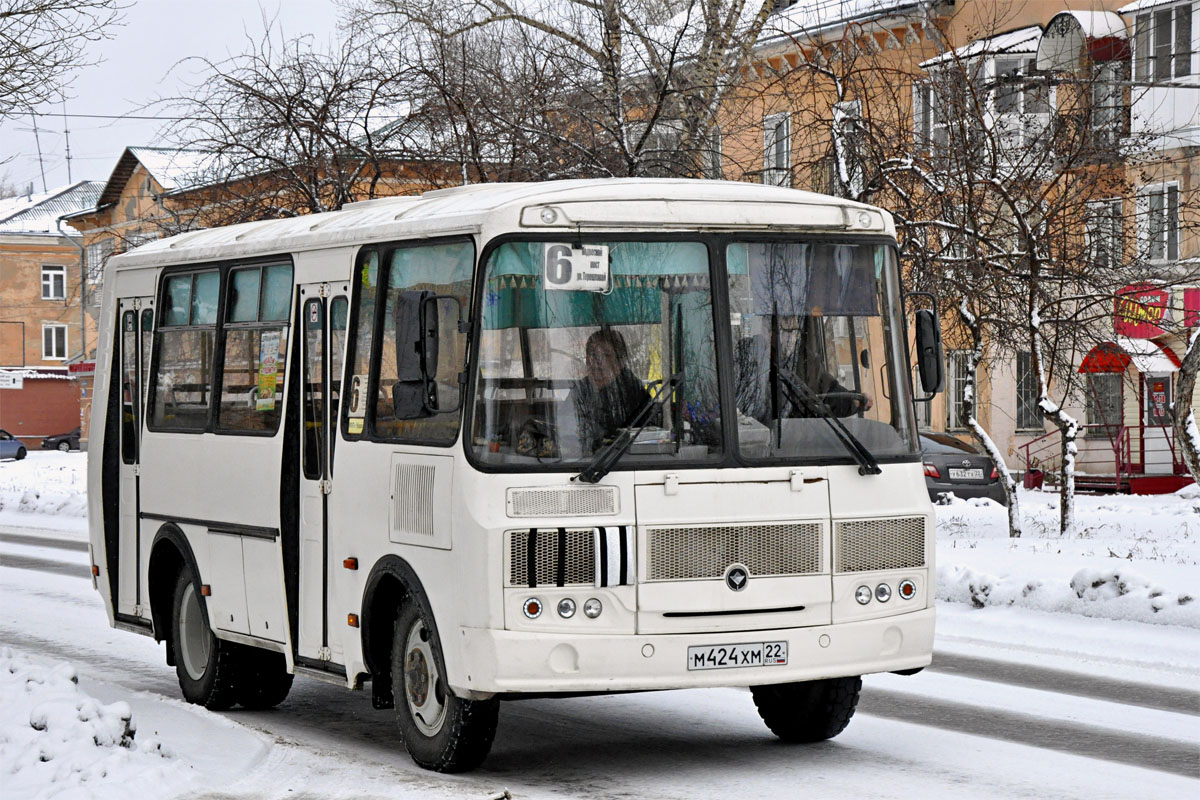 Алтайский край, ПАЗ-32054 № М 424 ХМ 22