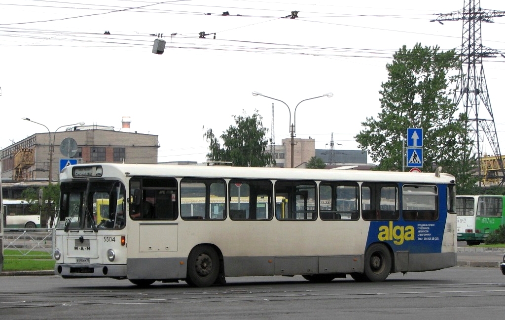 Санкт-Петербург, MAN 192 SL200 № 5504