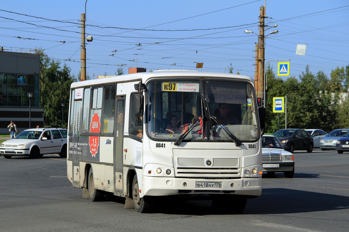 Санкт-Петербург, ПАЗ-320402-05 № 8841