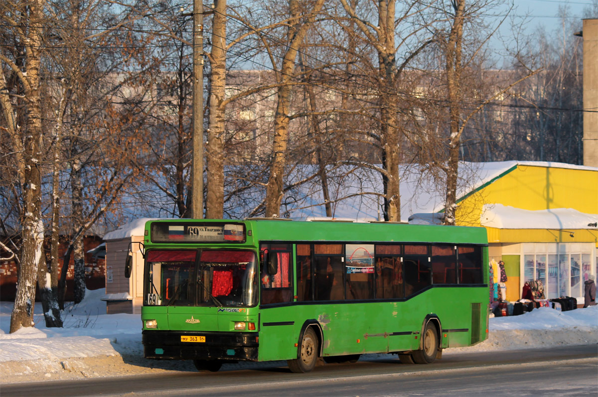 Новосибирская область, МАЗ-104.021 № МУ 363 54