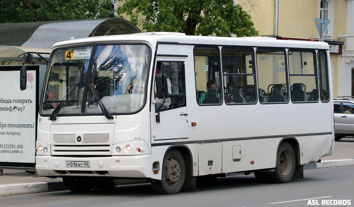 Псковская область, ПАЗ-320302-08 № Р 016 КС 60