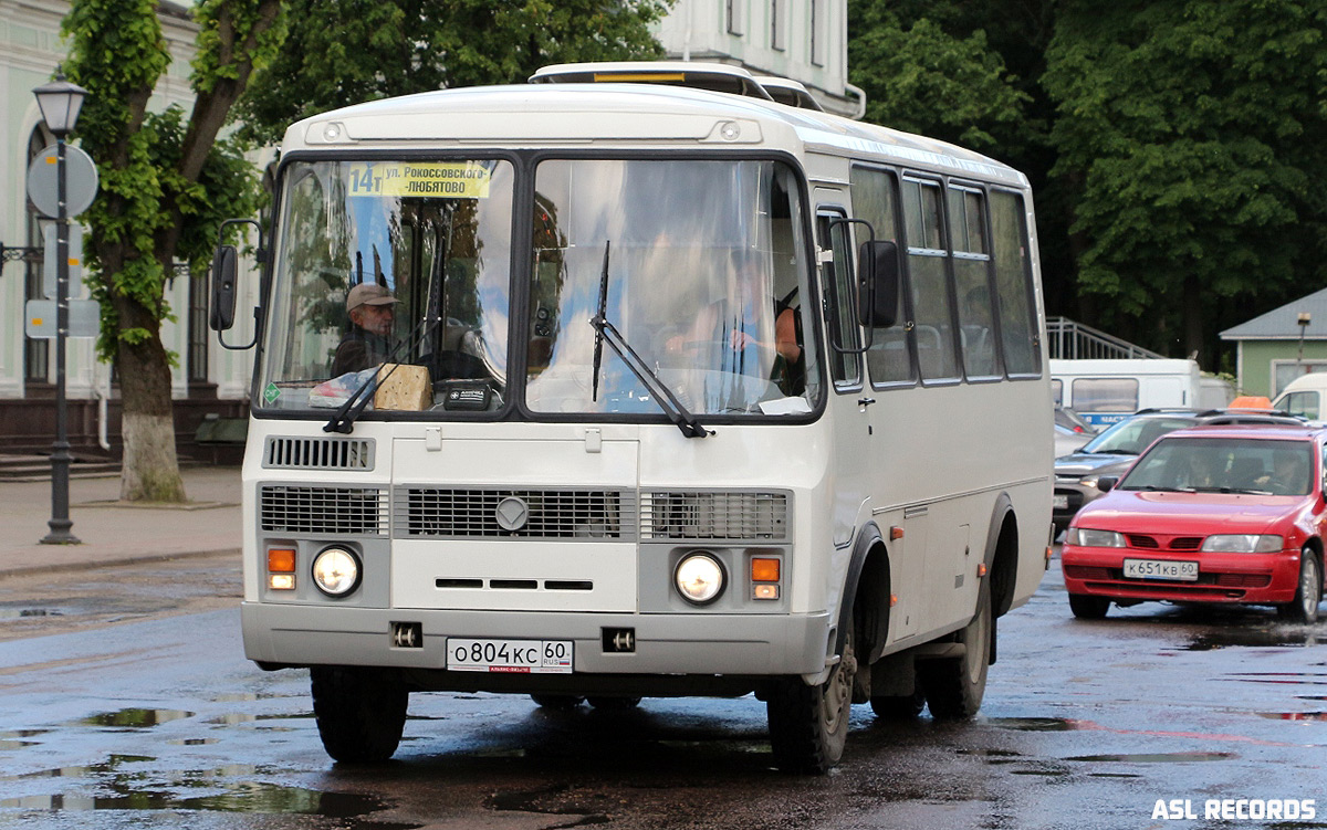 Псковская область, ПАЗ-32053 № О 804 КС 60