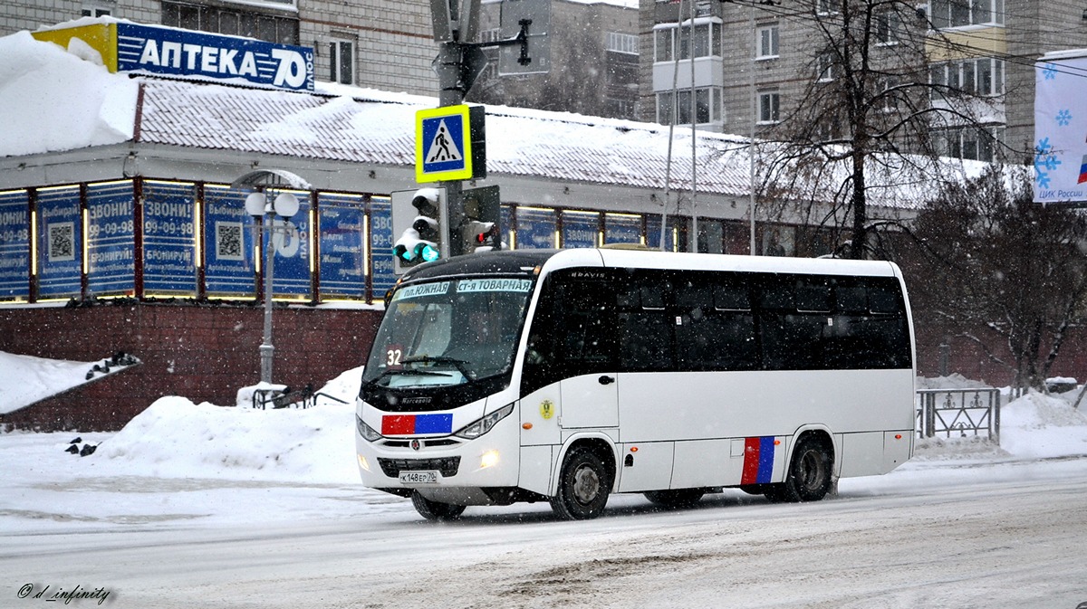 Томская область, Marcopolo Bravis 3297-20-01 № К 148 ЕР 70