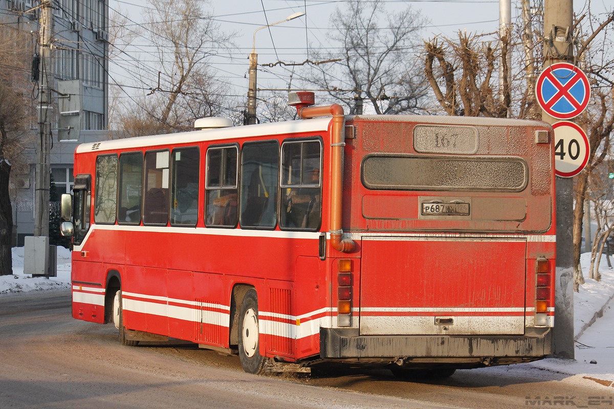 Красноярский край, Scania CN113CLB № Р 687 КХ 124