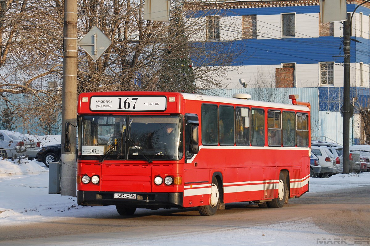 Красноярский край, Scania CN113CLB № Р 687 КХ 124