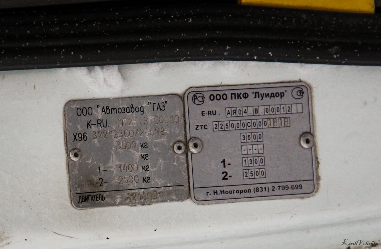 Новосибирская область, Луидор-225000 (ГАЗ-322133) № В 435 НВ 154