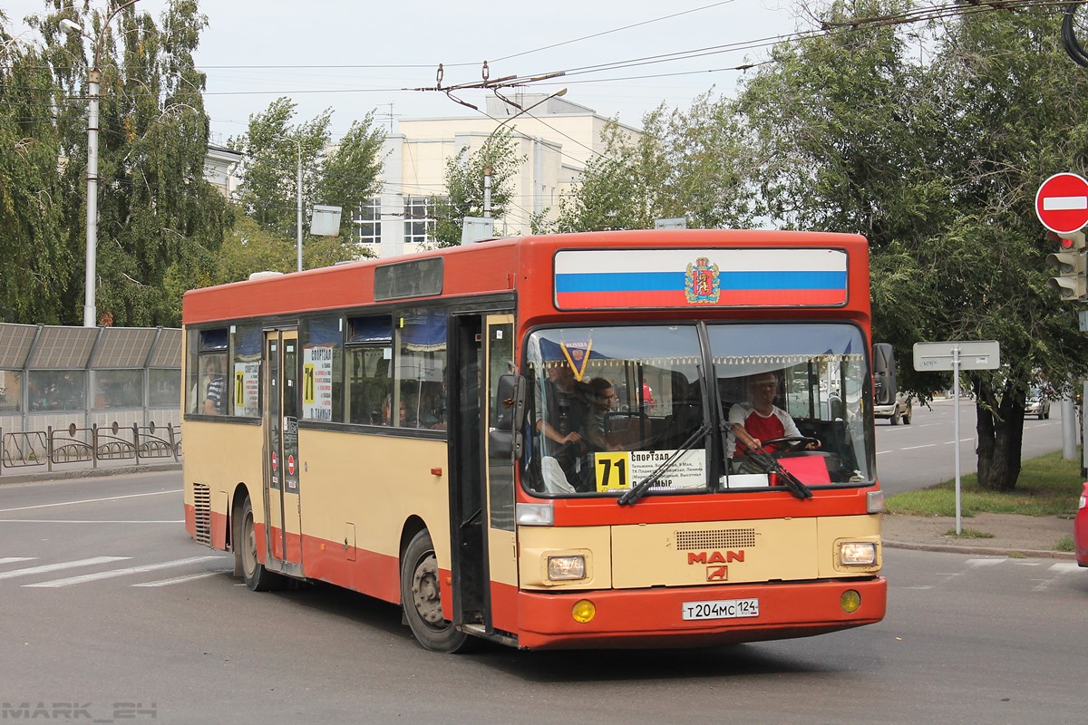 Красноярский край, MAN 791 SL202 № Т 204 МС 124