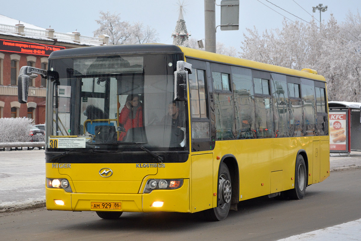 Тюменская область, Higer KLQ6118GS № АМ 929 86