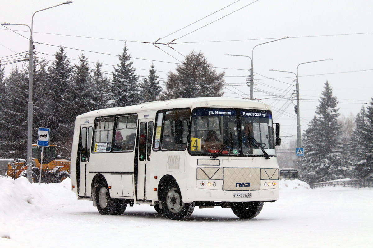 Томская область, ПАЗ-32054 № Е 380 ЕВ 70