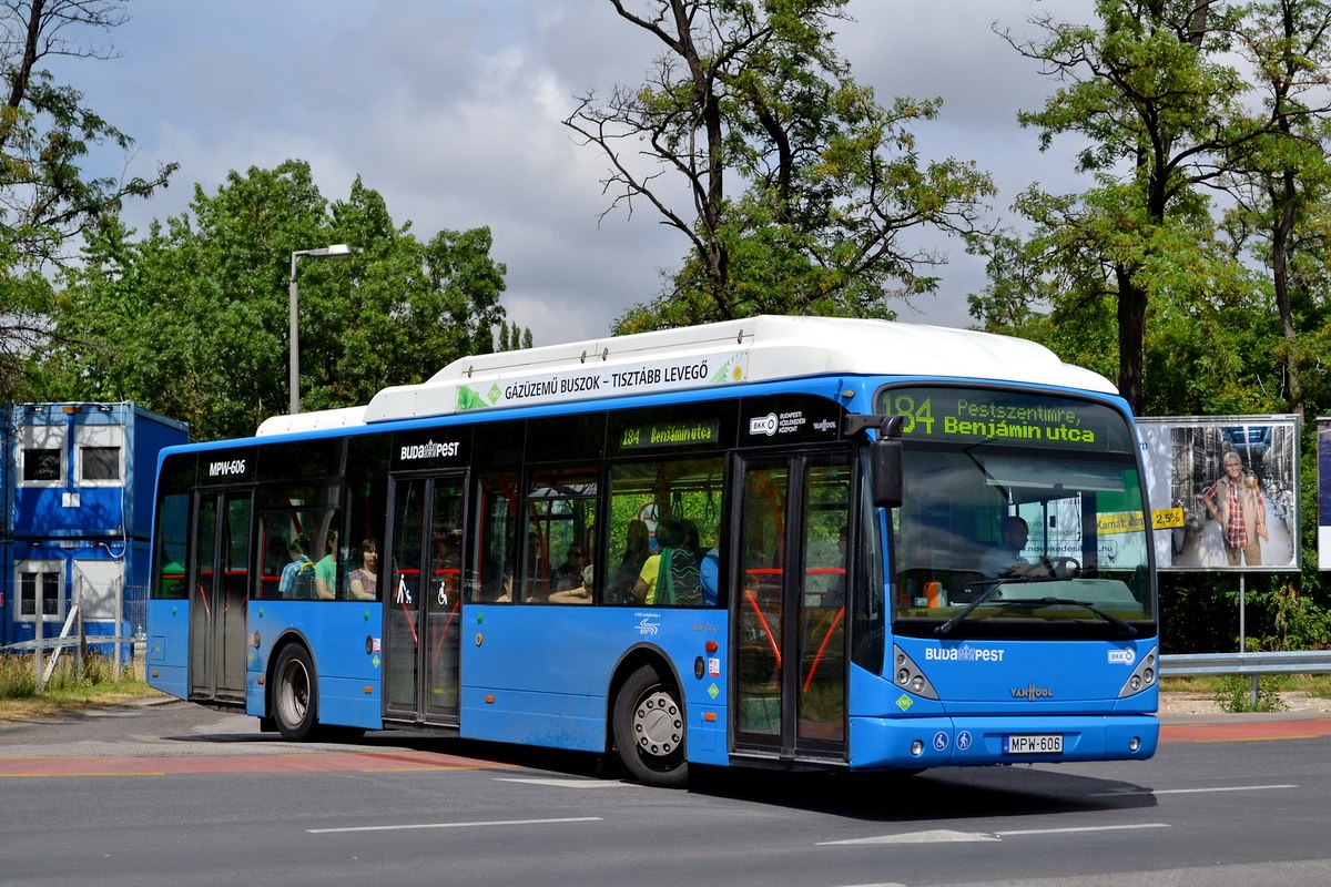 Ungārija, Van Hool New A330 CNG № MPW-606