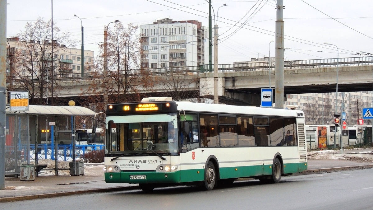 Sankt Petersburg, LiAZ-5292.60 Nr 6247