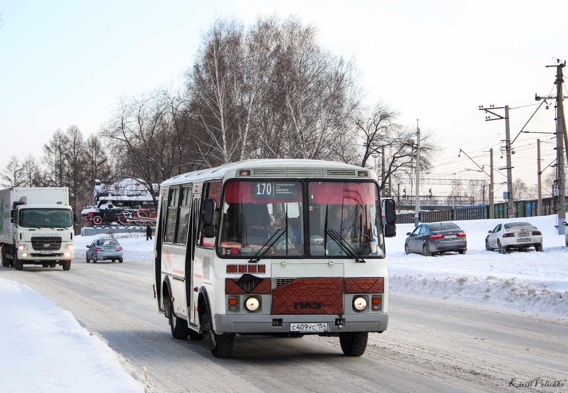 Новосибирская область, ПАЗ-32054 № С 409 УС 154