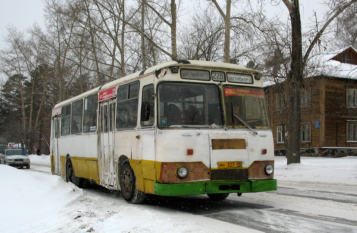 Новосибирская область, ЛиАЗ-677М № МУ 327 54