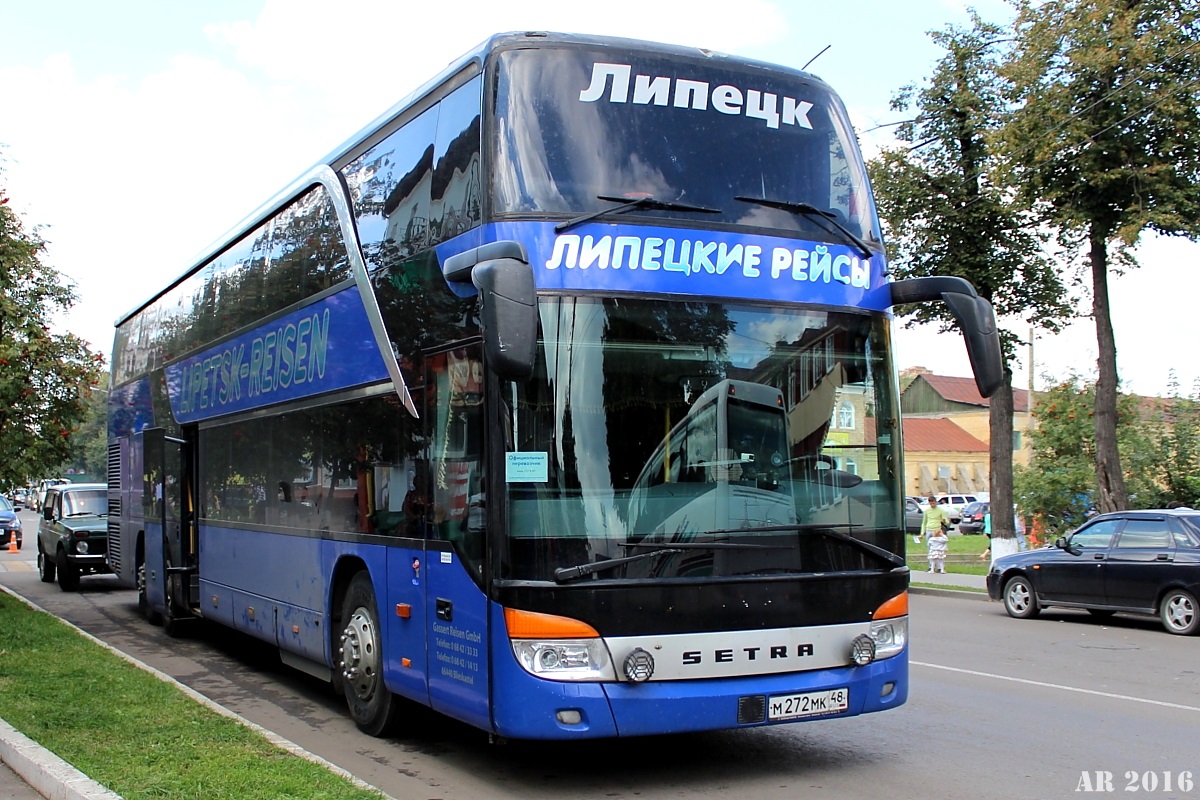 Липецкая область, Setra S431DT № М 272 МК 48