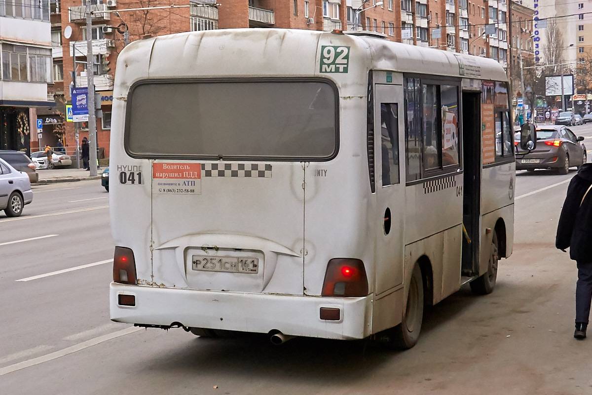 Ростовская область, Hyundai County SWB C08 (ТагАЗ) № 041